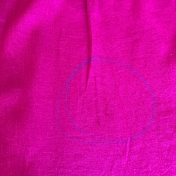 Ivanka Trump fuchsia linen tunic top XS - Picture 8 of 8